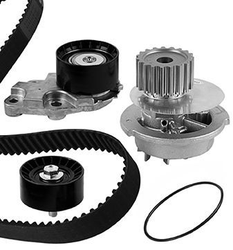 Water Pump & Timing Belt Kit GRAF KP695-1