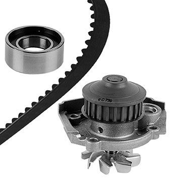 Water Pump & Timing Belt Kit GRAF KP739-2