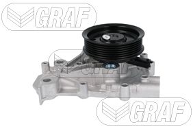 Water Pump, engine cooling GRAF PA1417-8