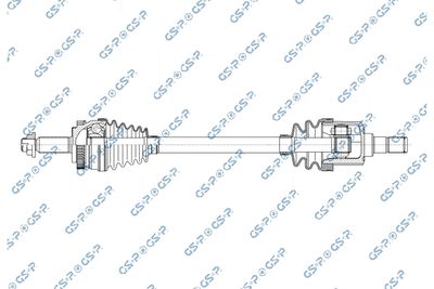 Drive Shaft GSP 201210