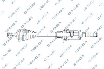Drive Shaft GSP 201716