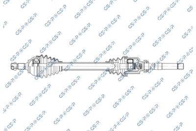 Drive Shaft GSP 202412