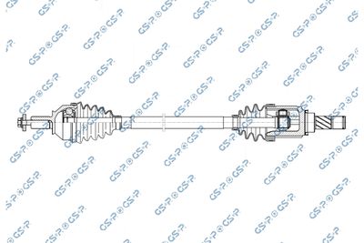 Drive Shaft GSP 202519