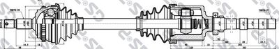 Drive Shaft GSP 210190