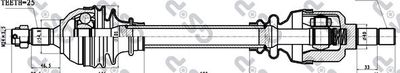 Drive Shaft GSP 210196