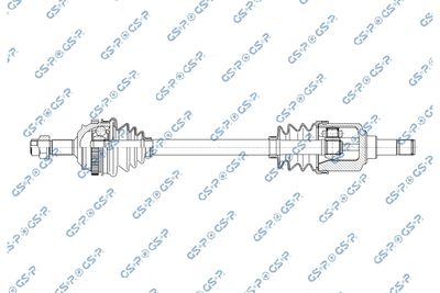 Drive Shaft GSP 217114