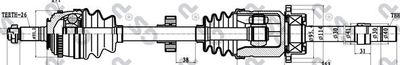 Drive Shaft GSP 250169