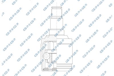 Joint Kit, drive shaft GSP 601057
