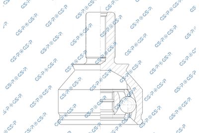 Joint Kit, drive shaft GSP 802066