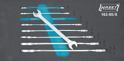 Open-end Spanner Set HAZET 163-95/8