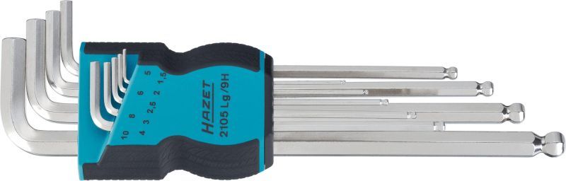 HAZET 2105LG/9H Angled Screwdriver Set