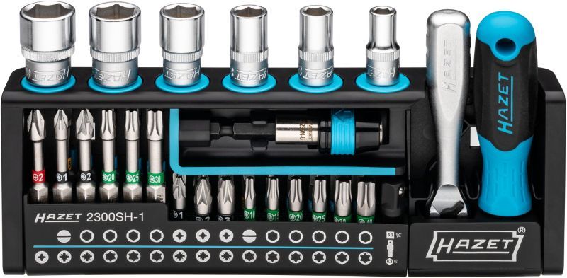 HAZET 2300SH-1 Kit, screwdriver bits