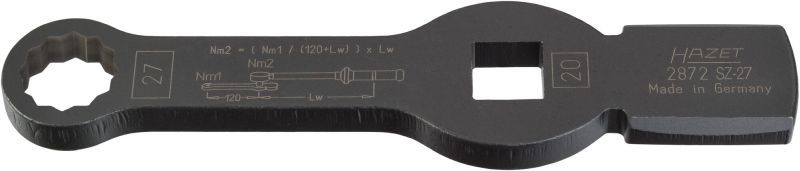 HAZET 2872SZ-27 Slogging Ring Wrench