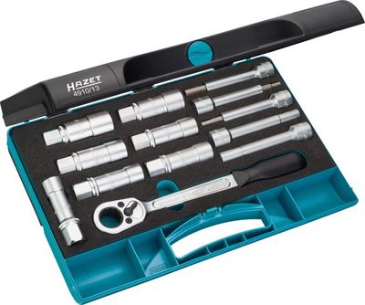 Socket Wrench Set, suspension strut support mount HAZET 4910/13
