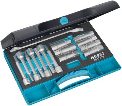Socket Wrench Set, suspension strut support mount HAZET 4915/15