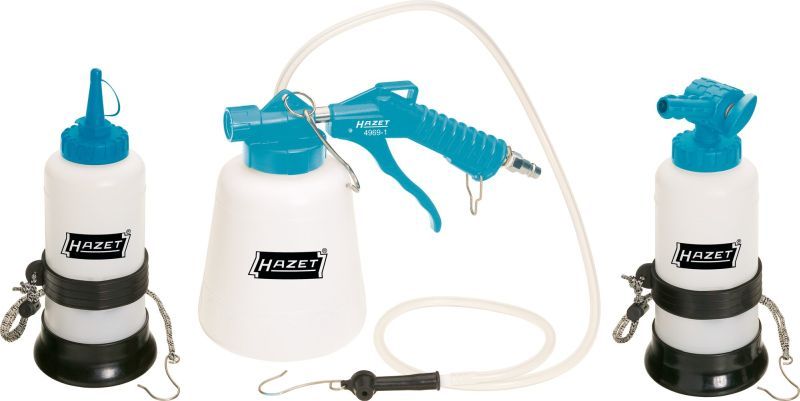 HAZET 4969-1/3 Filling/Bleeding Unit, brake hydraulics
