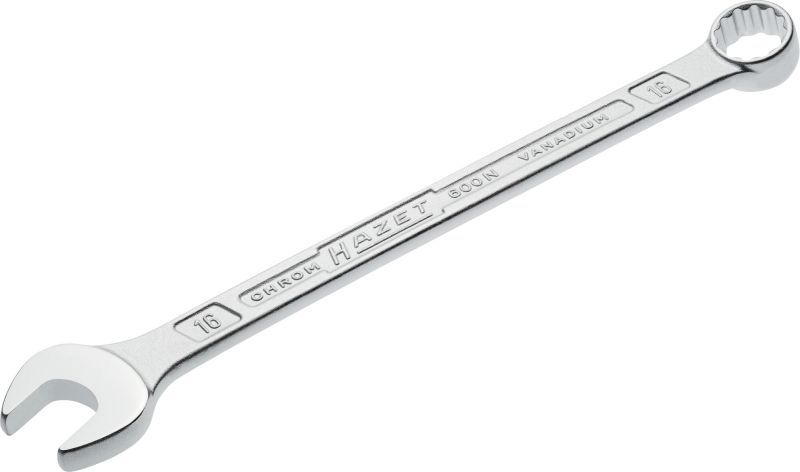 HAZET 600N-16 Ring-/Open End Spanner