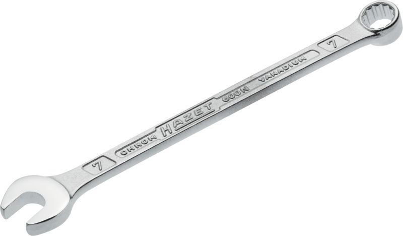 HAZET 600N-7 Ring-/Open End Spanner