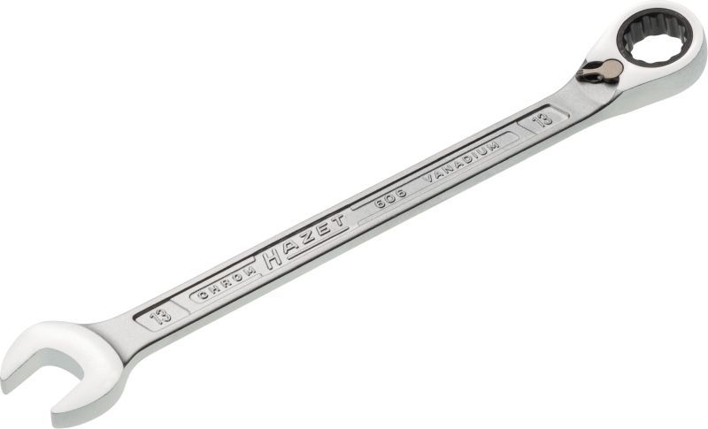 HAZET 606-13 Ratchet Ring Open-ended Spanner