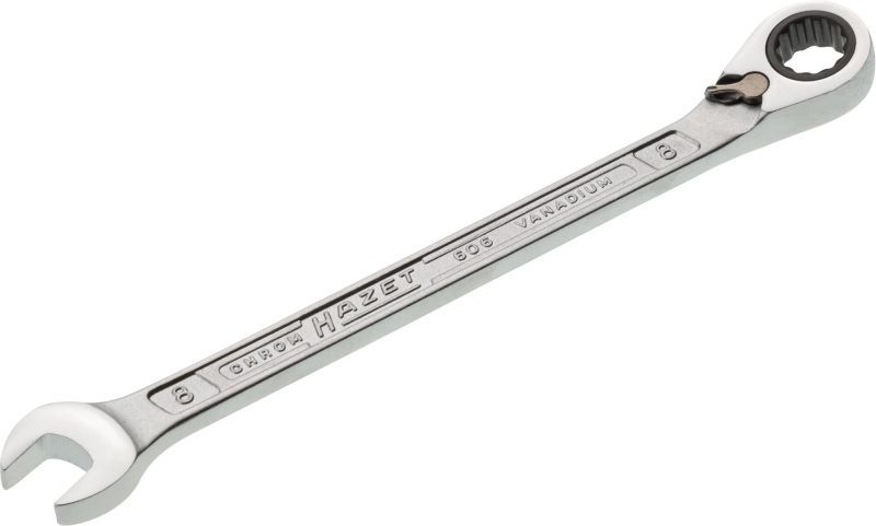 HAZET 606-8 Ratchet Ring Open-ended Spanner