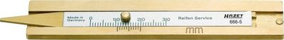 Tester, tyre pressure/tread depth HAZET 666-5