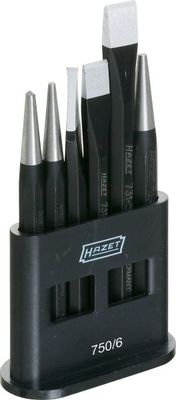 Chisel + Drift Set HAZET 750/6