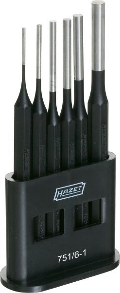 HAZET 751/6-1 Split Pin Drift Set