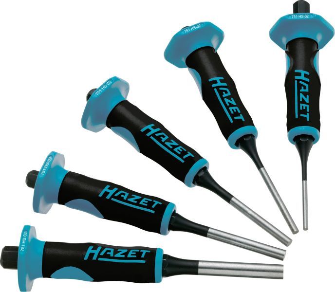 HAZET 751HS/5 Split Pin Drift Set