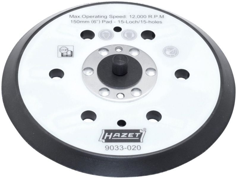 HAZET 9033-020 Support Plate, random orbit sander