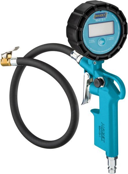 HAZET 9041D-1 Compressed-air Tyre Pressure Gauge/Inflator