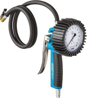 Compressed-air Tyre Pressure Gauge/Inflator HAZET 9041G-1
