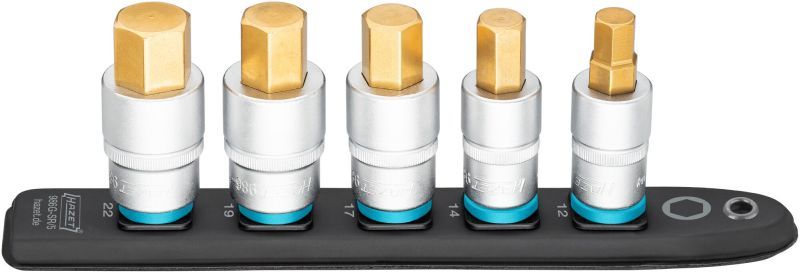 HAZET 986G-SR/5 Socket wrench insert holder