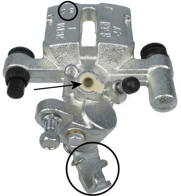HELLA PAGID 8AC 355 380-321 Brake Caliper
