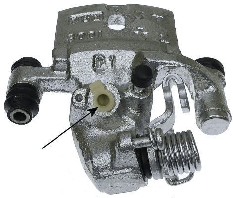 HELLA PAGID 8AC 355 380-351 Brake Caliper