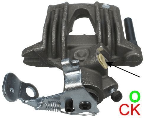 HELLA PAGID 8AC 355 381-311 Brake Caliper