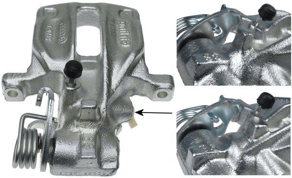 HELLA PAGID 8AC 355 382-481 Brake Caliper