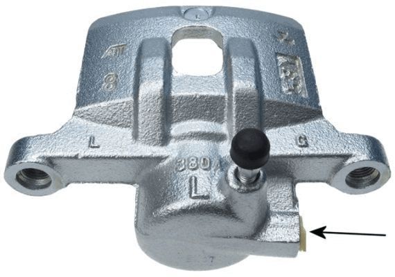 HELLA PAGID 8AC 355 383-231 Brake Caliper