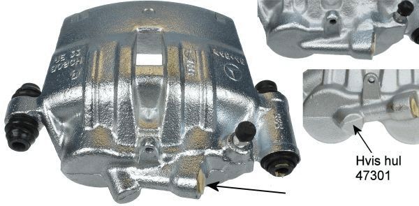 HELLA PAGID 8AC 355 386-211 Brake Caliper