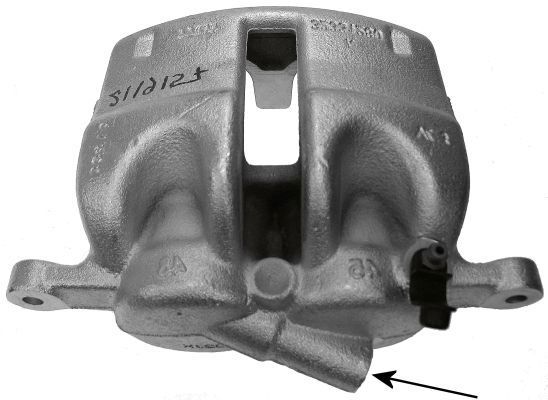 HELLA PAGID 8AC 355 386-521 Brake Caliper