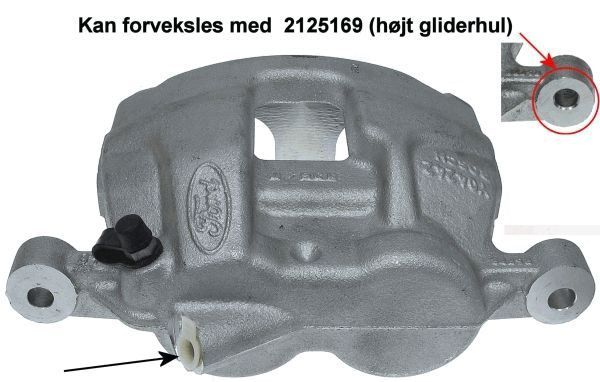 HELLA PAGID 8AC 355 387-311 Brake Caliper