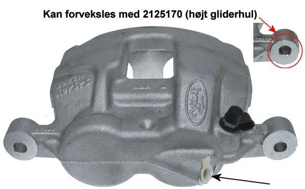 HELLA PAGID 8AC 355 387-321 Brake Caliper