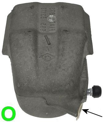 HELLA PAGID 8AC 355 387-521 Brake Caliper
