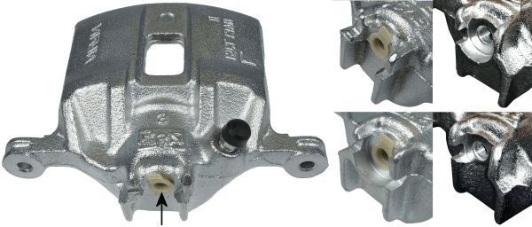 HELLA PAGID 8AC 355 388-341 Brake Caliper
