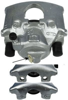 Brake Caliper HELLA PAGID 8AC 355 388-991