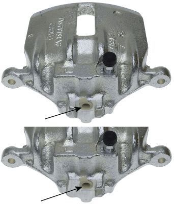 HELLA PAGID 8AC 355 389-501 Brake Caliper