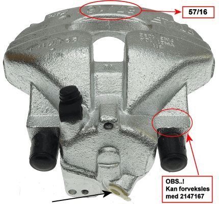 HELLA PAGID 8AC 355 391-531 Brake Caliper