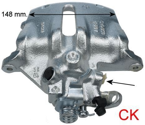 HELLA PAGID 8AC 355 392-081 Brake Caliper
