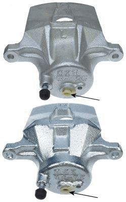 HELLA PAGID 8AC 355 392-431 Brake Caliper