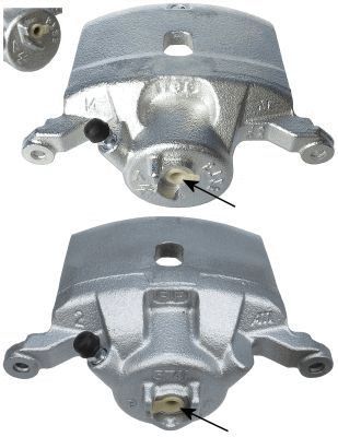 Brake Caliper HELLA PAGID 8AC 355 392-861