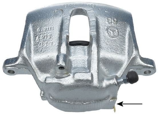HELLA PAGID 8AC 355 393-131 Brake Caliper